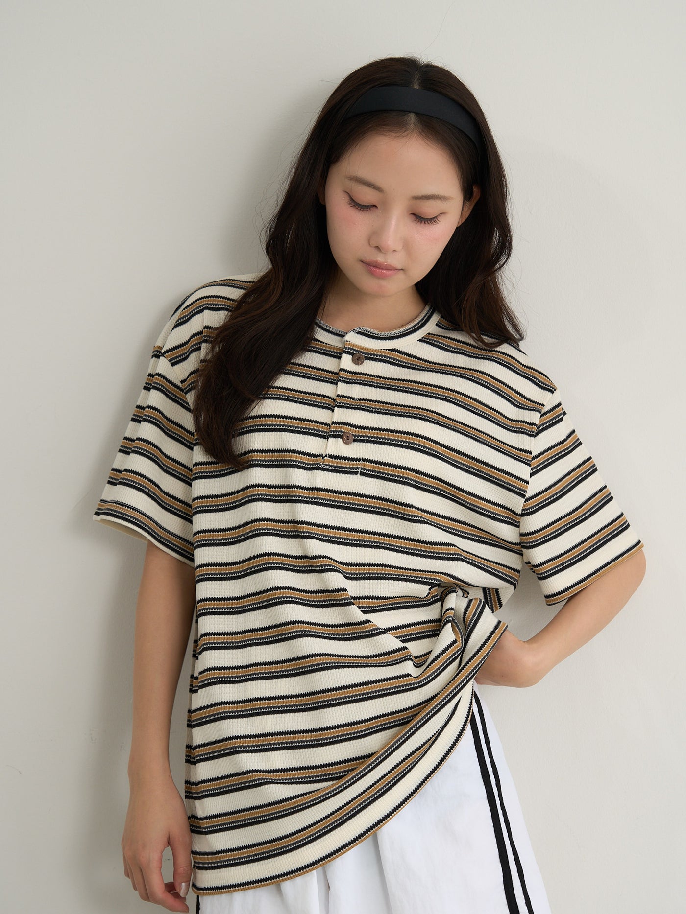 border henley tee