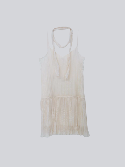 sheer layered dress