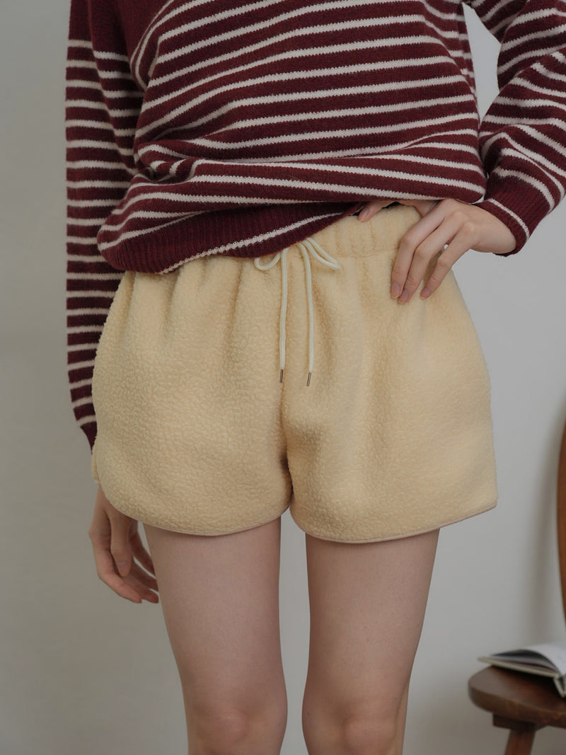 fleece short pants【 1/15 発売 】