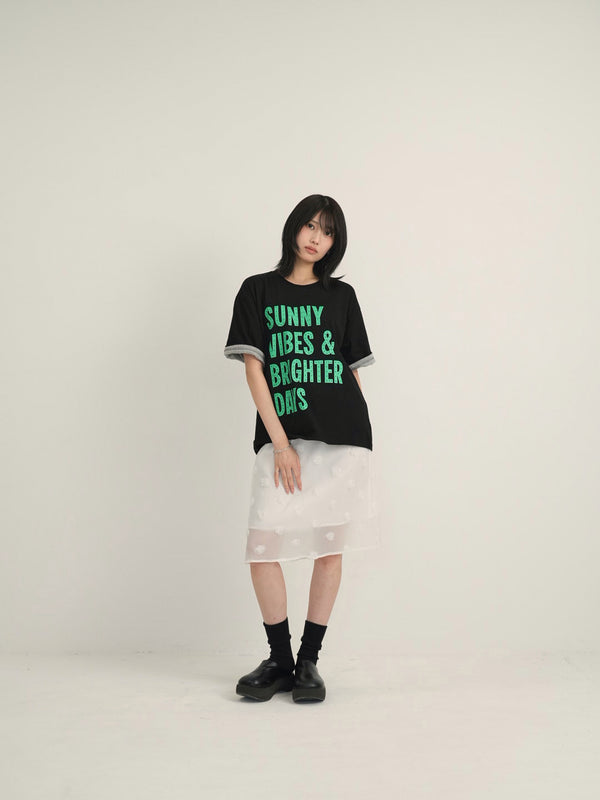 logo rollup tee
