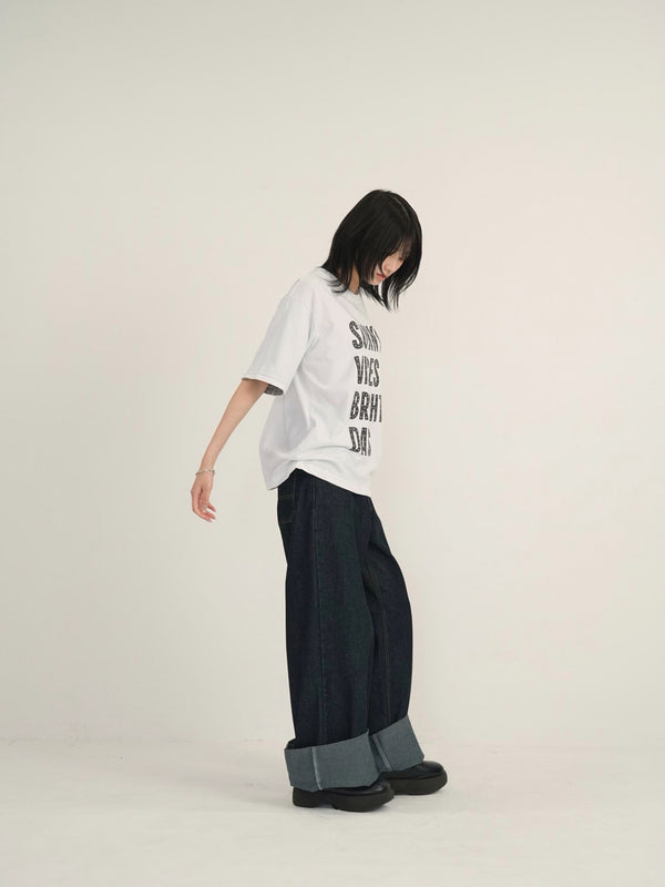 logo rollup tee