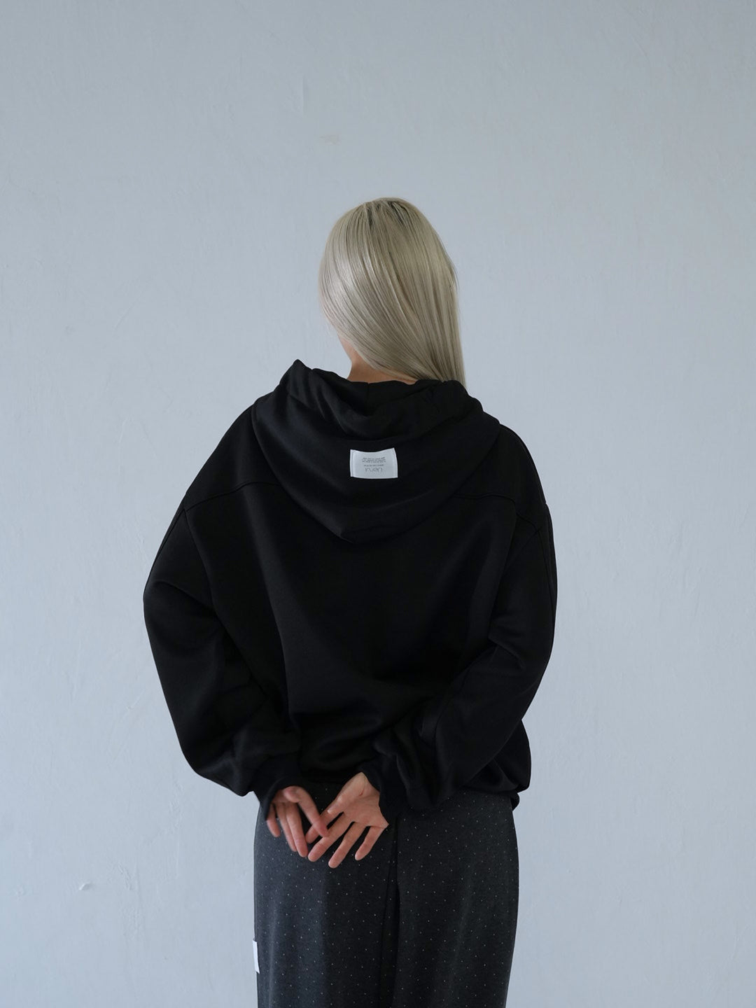 【 10月上旬発送予定 】ribbon zip-up hoodie