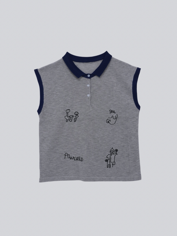 animal sketch polo