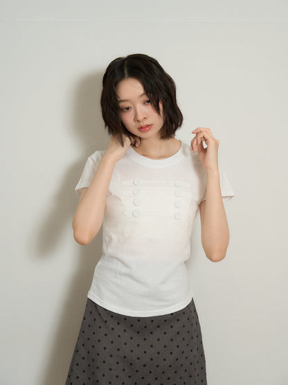 military button tee