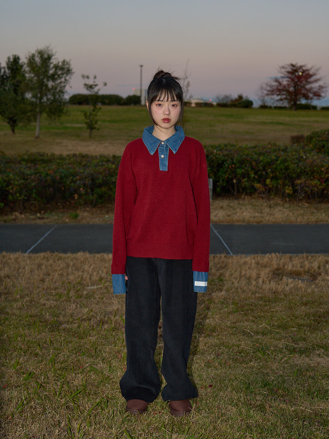 corduroy bootcut pants