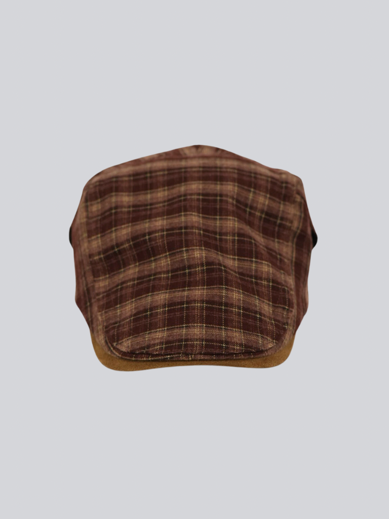 plaid hunting cap