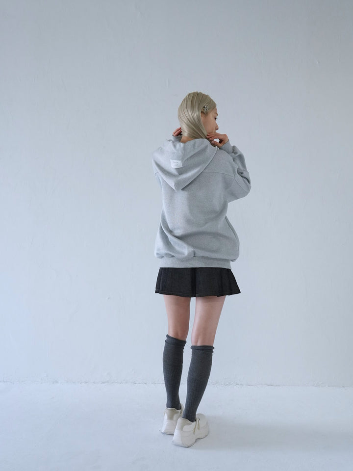 【 10月上旬発送予定 】ribbon zip-up hoodie