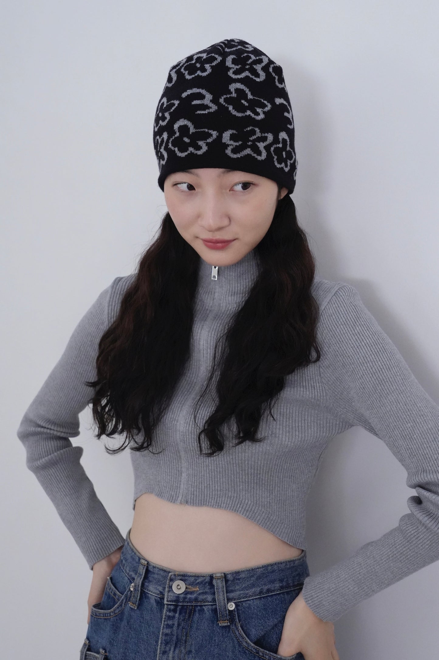 flower beanie