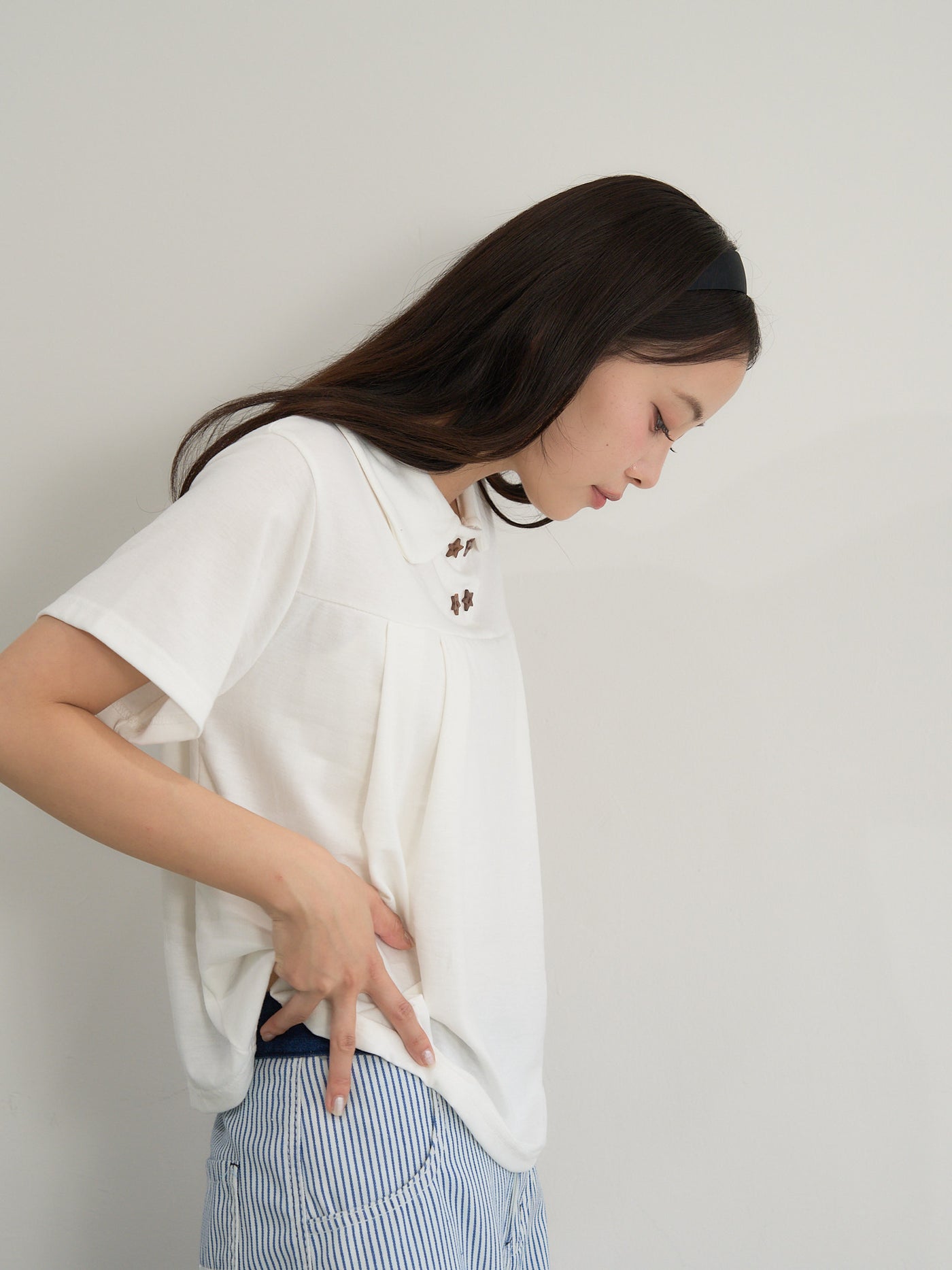 star button tee