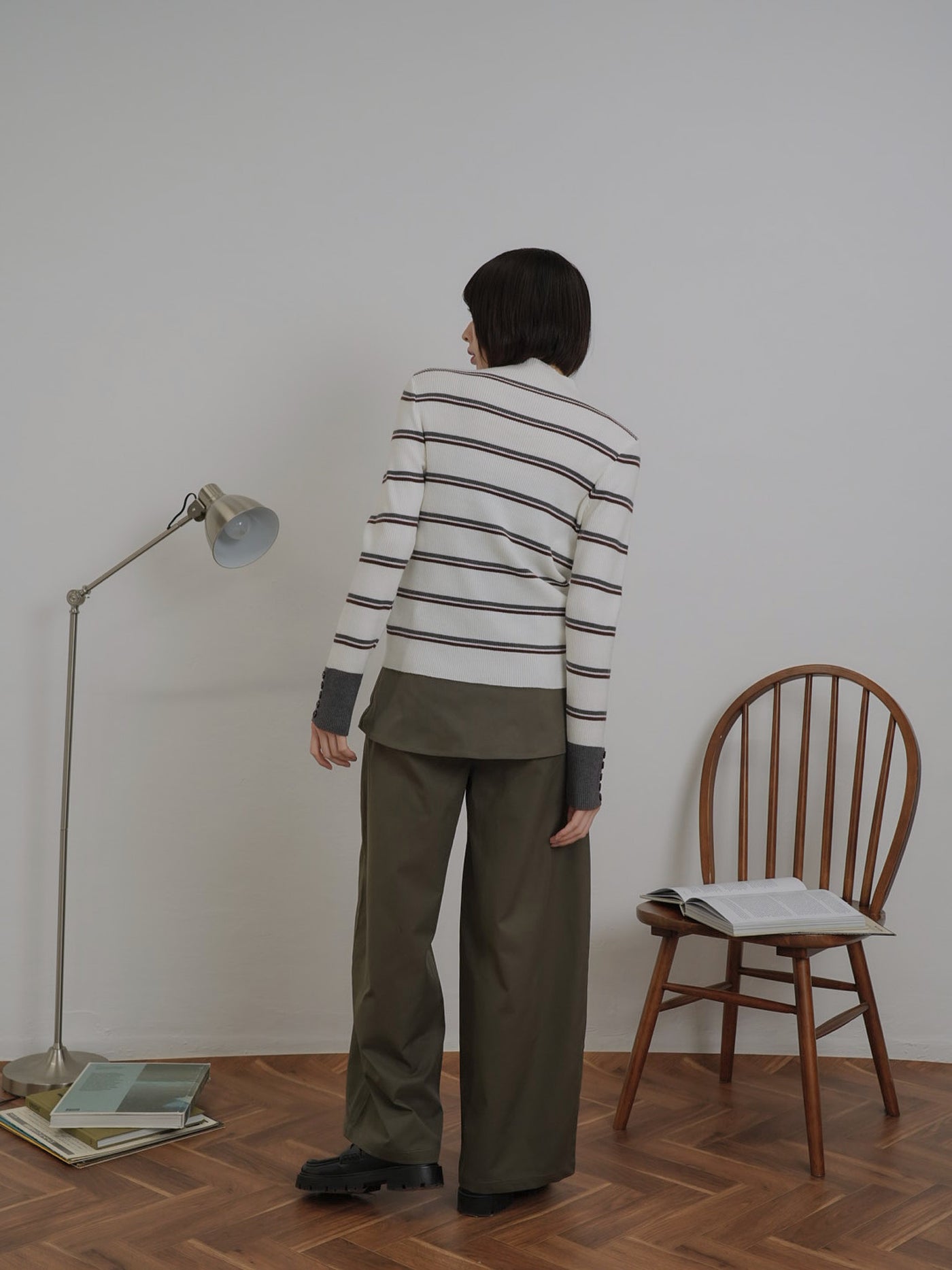 ワイド カーゴパンツ 大人カジュアル レディース Uenui