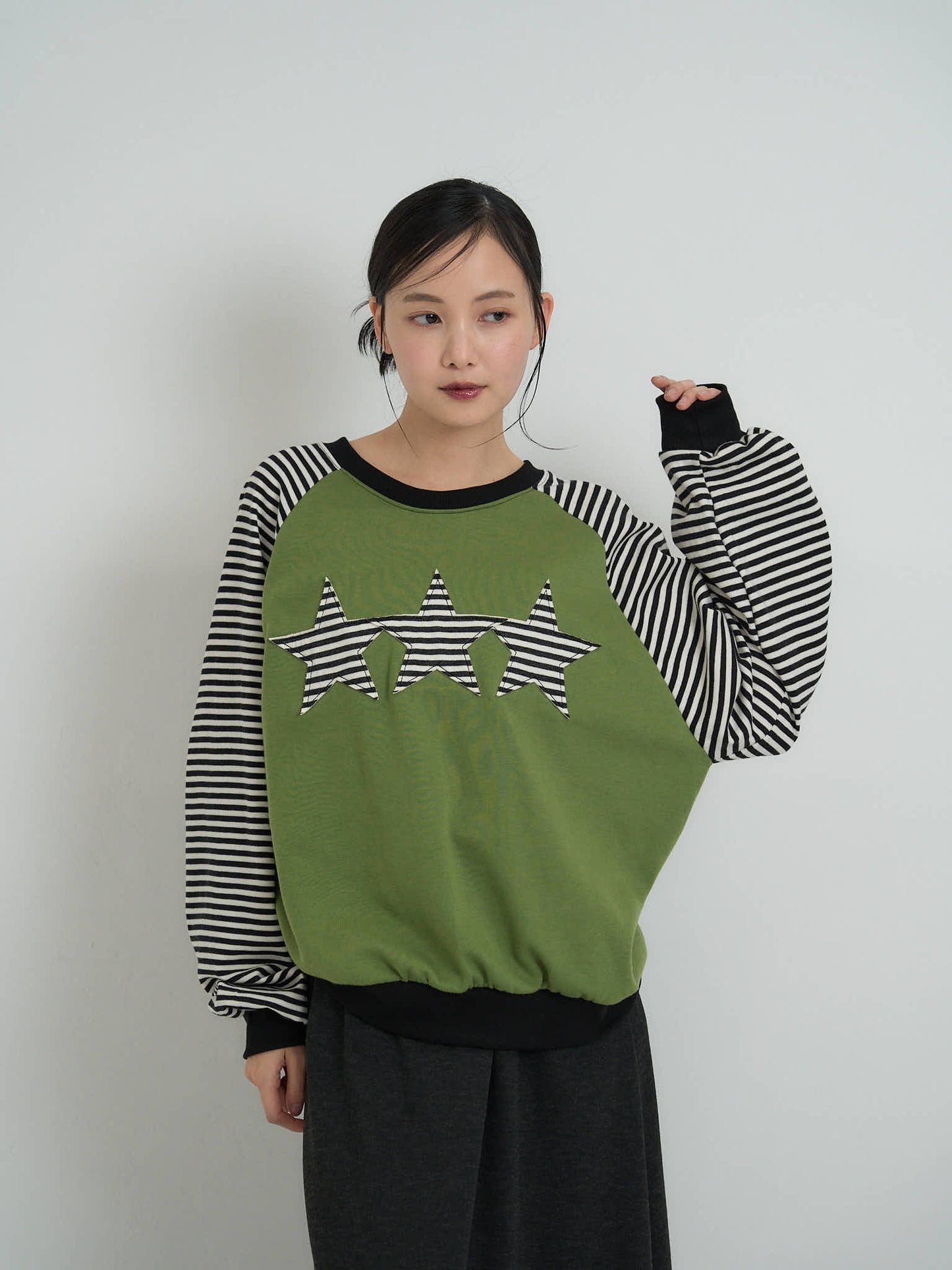 star patch border sweat