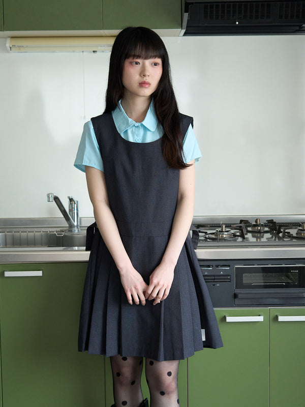 ピンタック 半袖シャツ 大人カジュアル レディース Uenui