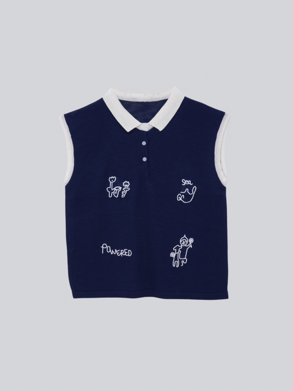 animal sketch polo
