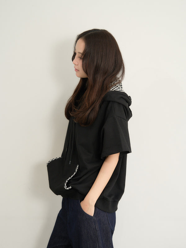 check hood tee