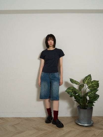 military button tee
