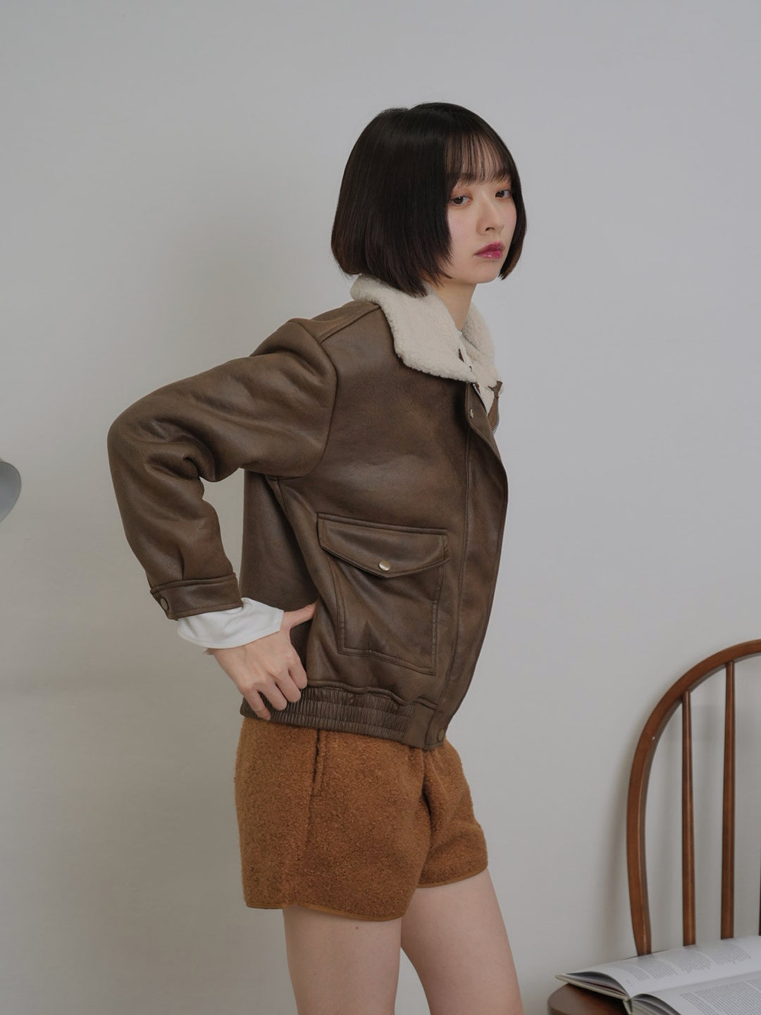 mouton jacket
