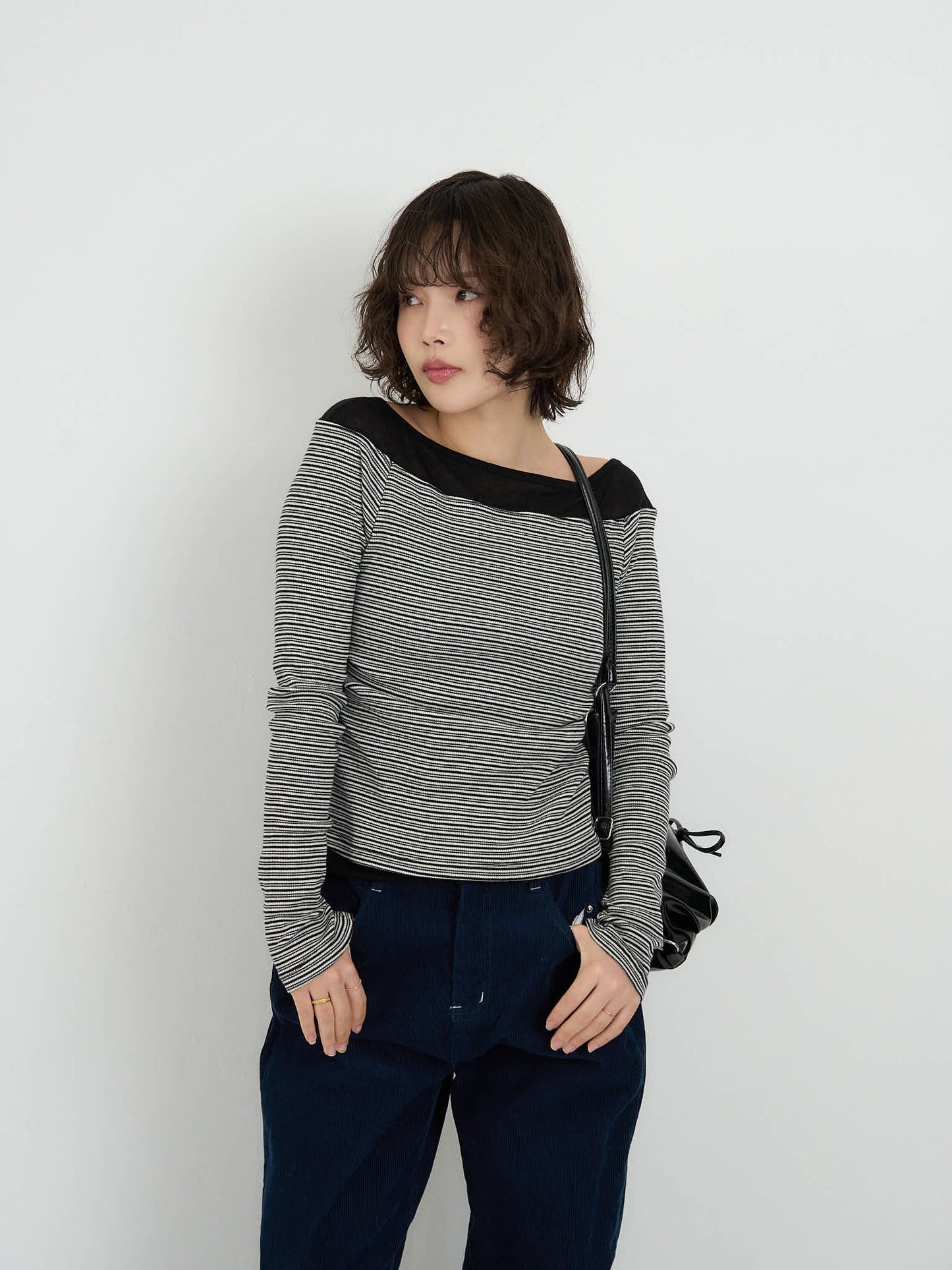 border long sleeve top