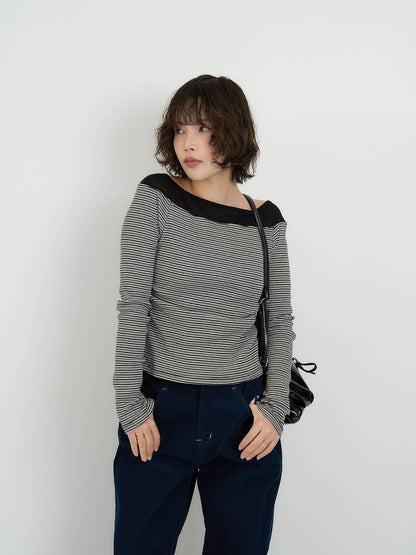 border long sleeve top