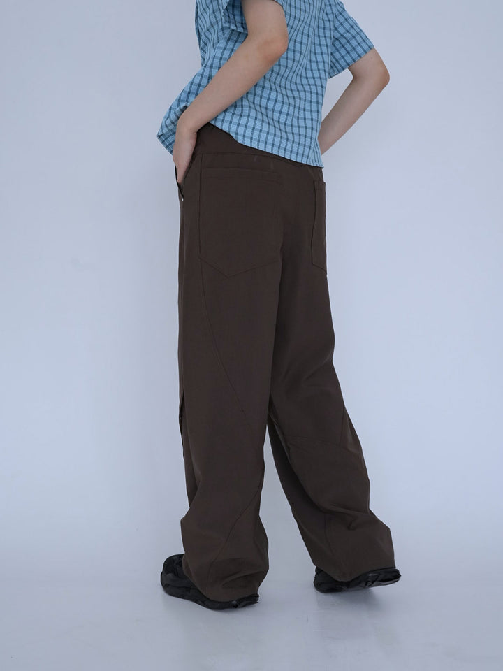 【8月29日発送予定】stitched wide pants