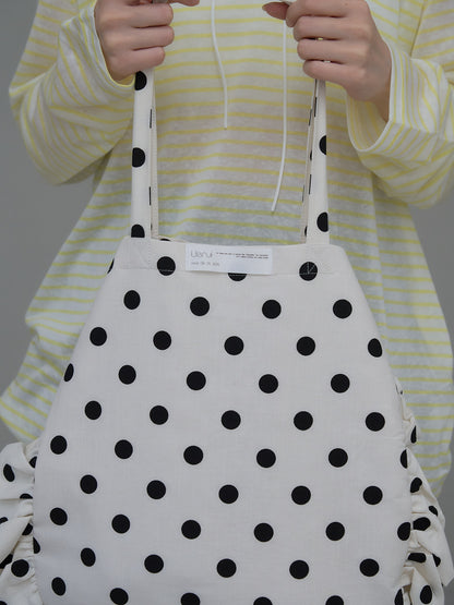 frill tote bag