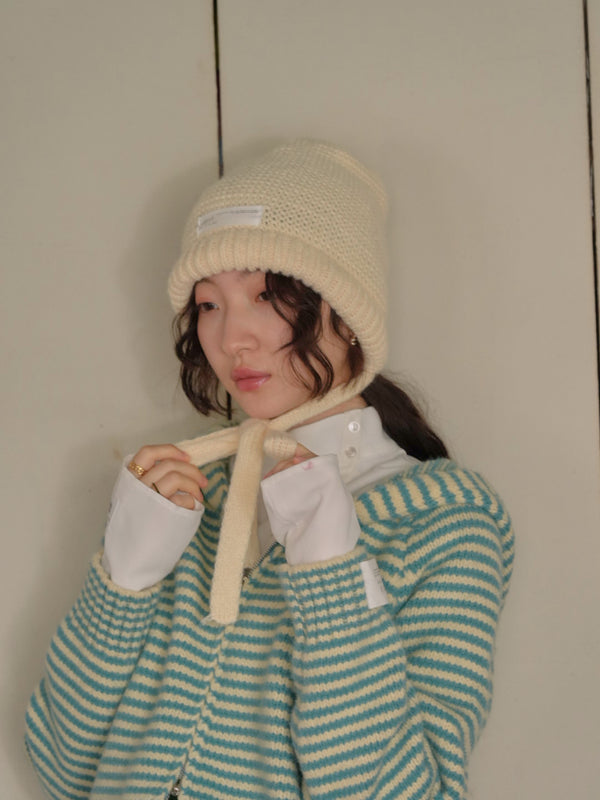 bonnet knit beanie