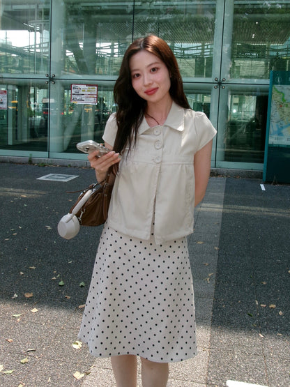 button blouse top