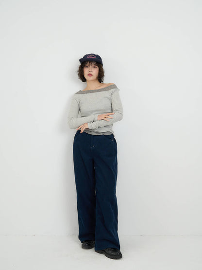 border long sleeve top