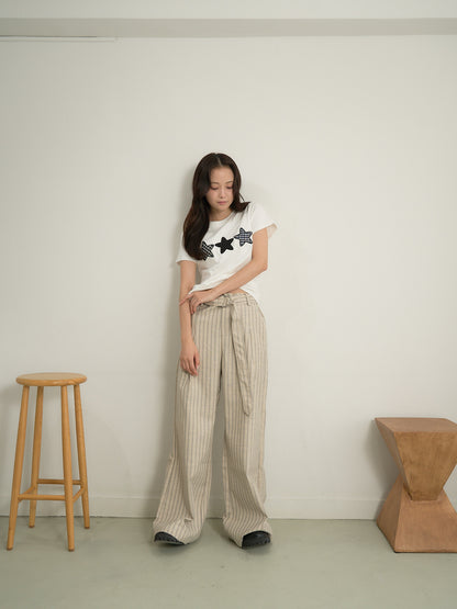 star patch tee