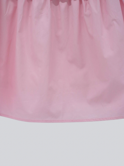 tiered pleated midi skirt