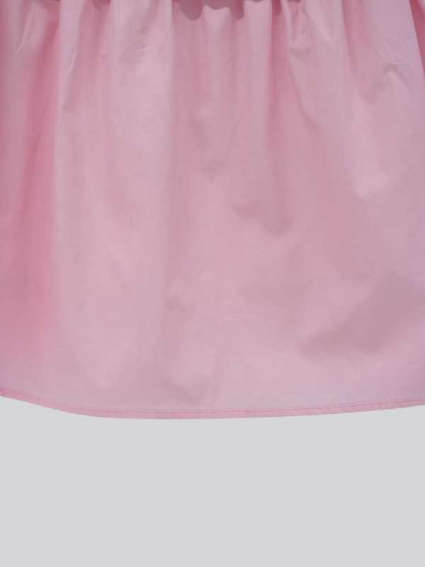 tiered pleated midi skirt
