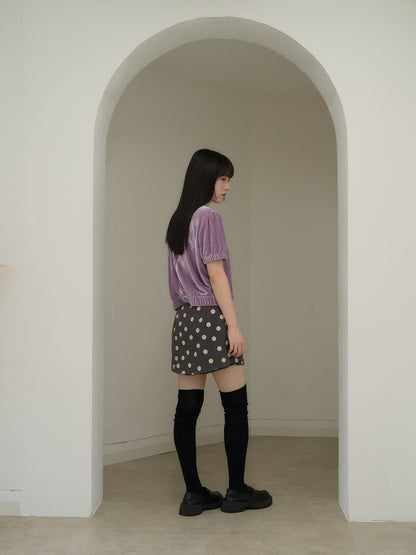 dot print culotte