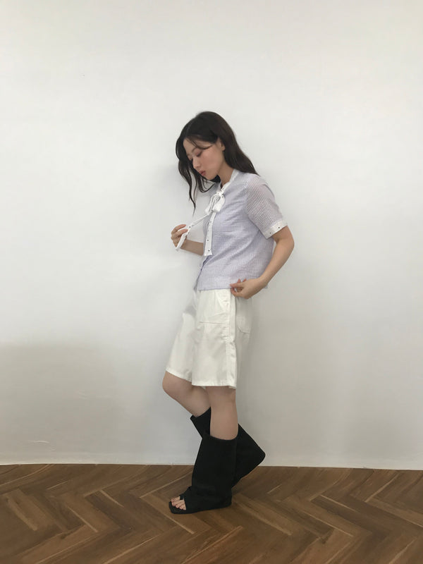 stripe dot shirt