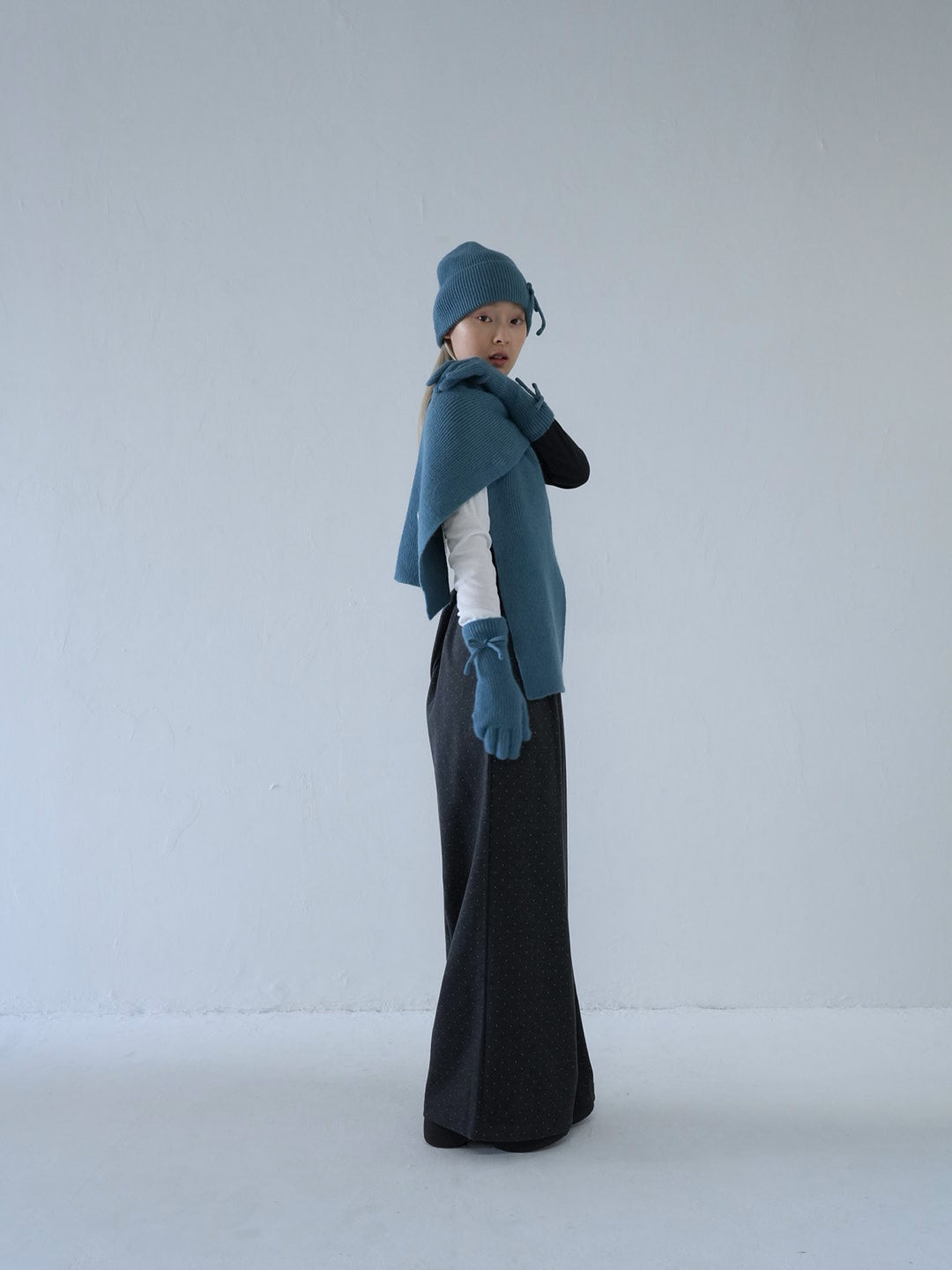 【10月中旬発送予定】ribbon knit 3piece set