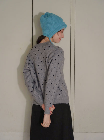 dot ribbon cardigan