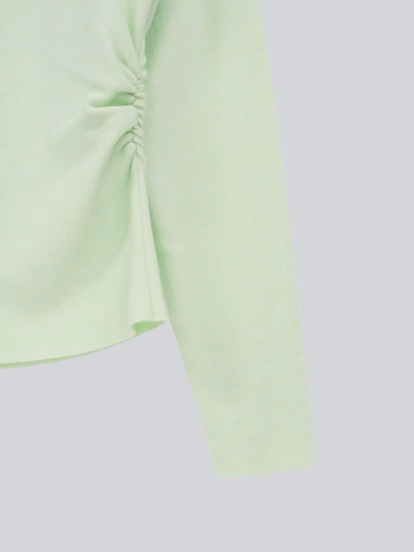 colorblock asymmetry shoulder knit