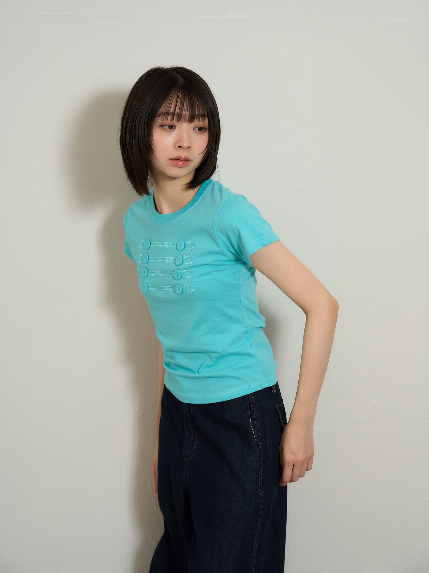 military button tee
