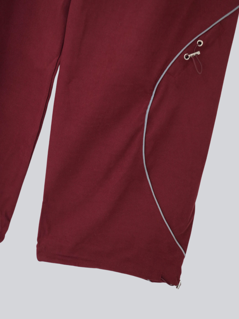 stitch line wide pants