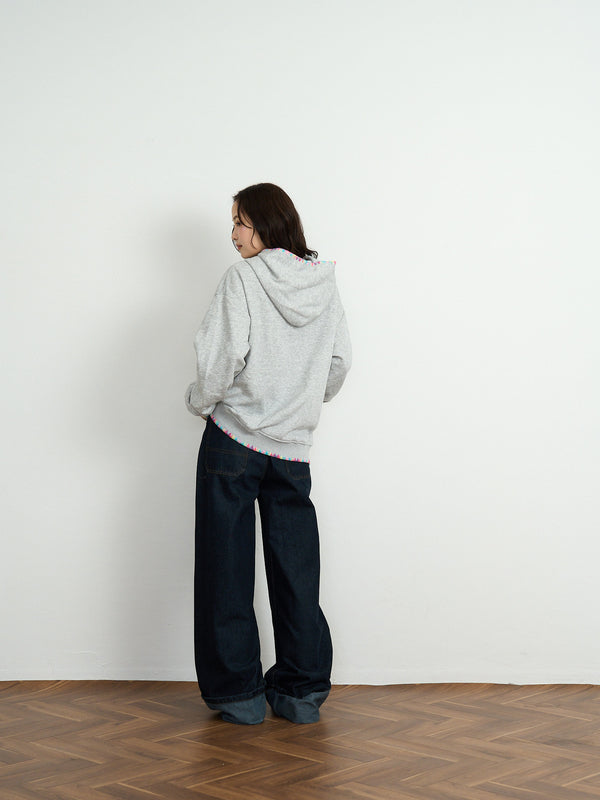 flower patch hoodie