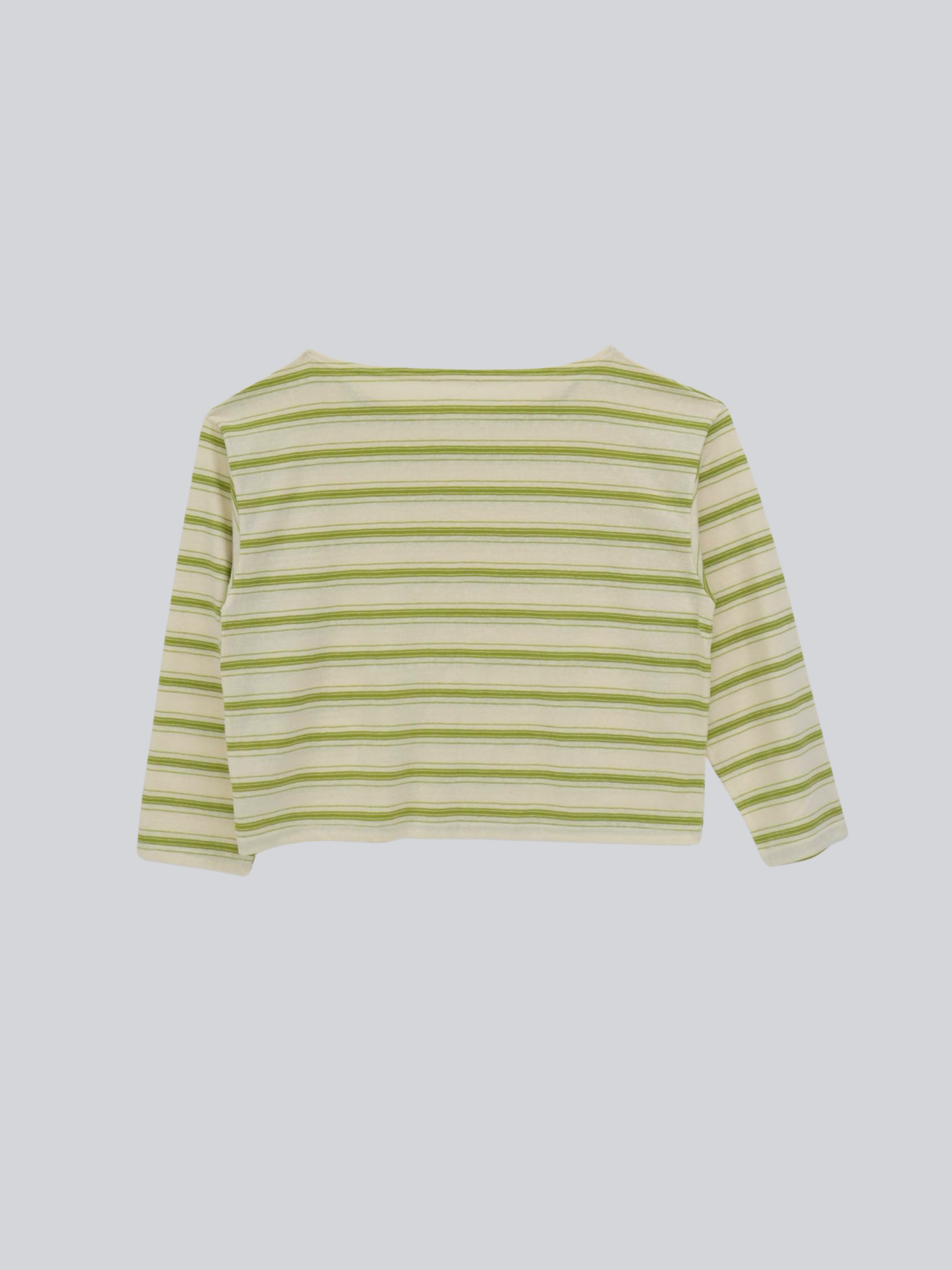 long sleeve border tee