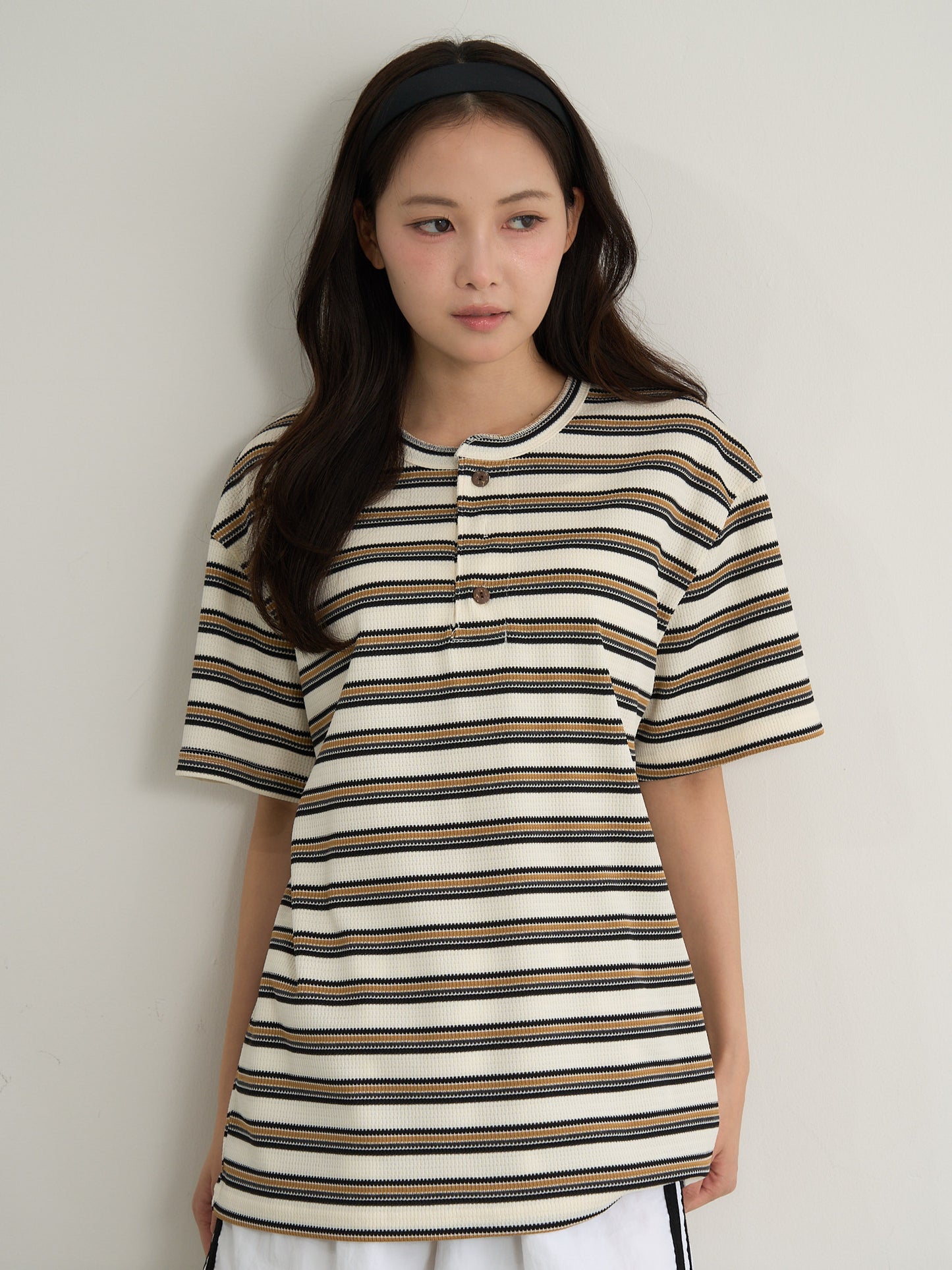border henley tee