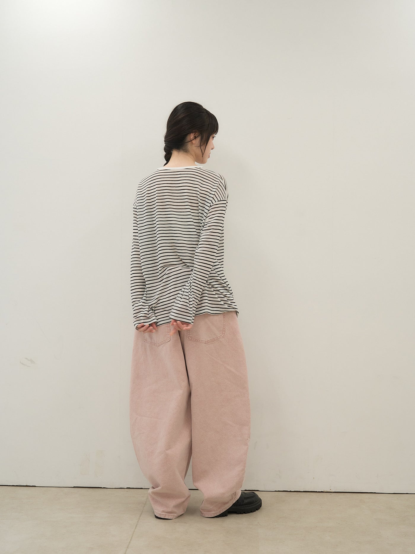 wide color pants