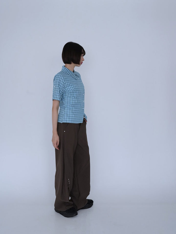 【8月29日発送予定】stitched wide pants