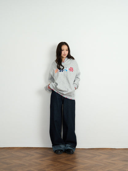 flower patch hoodie