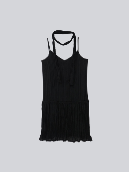 sheer layered dress