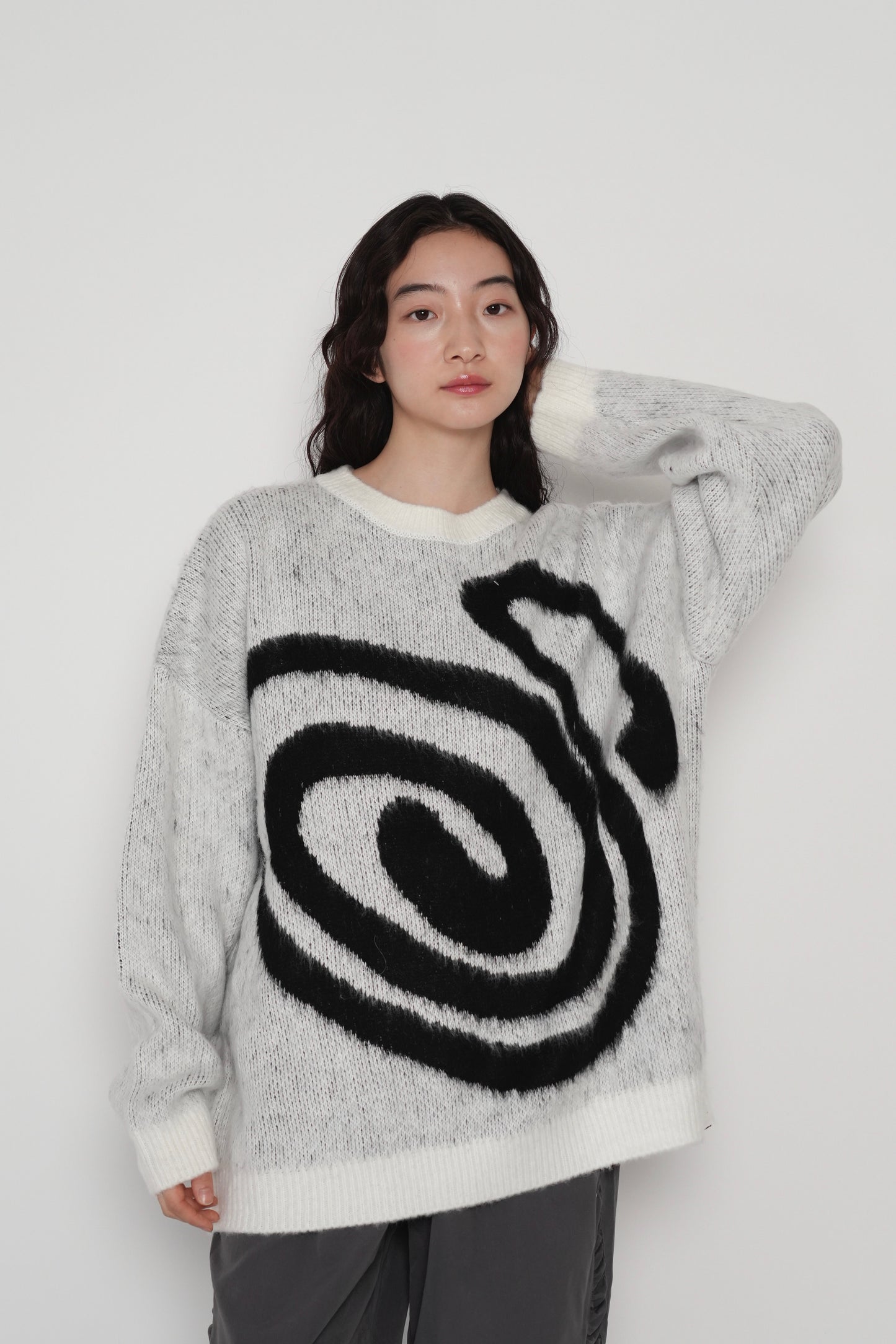 swirl knit