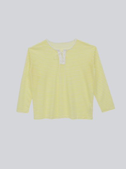 french border long sleeve knit
