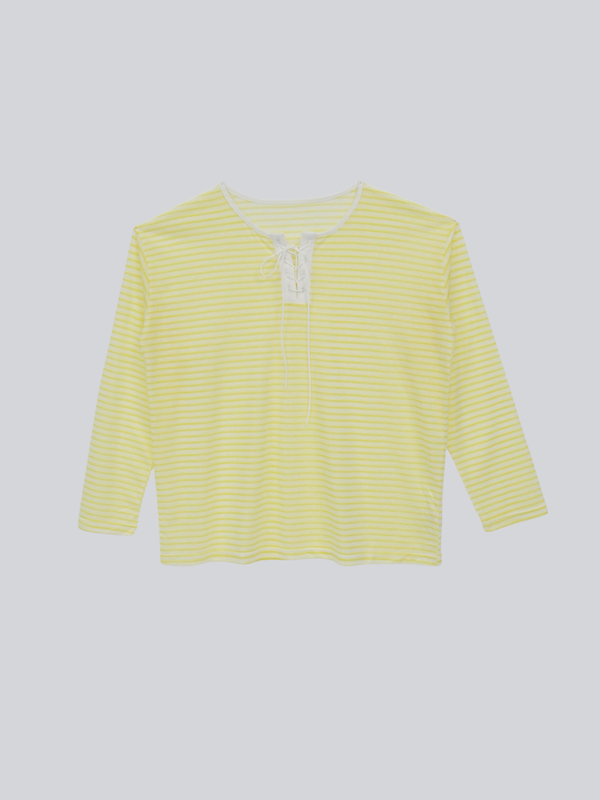 french border long sleeve knit