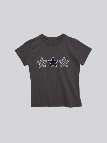 star patch tee