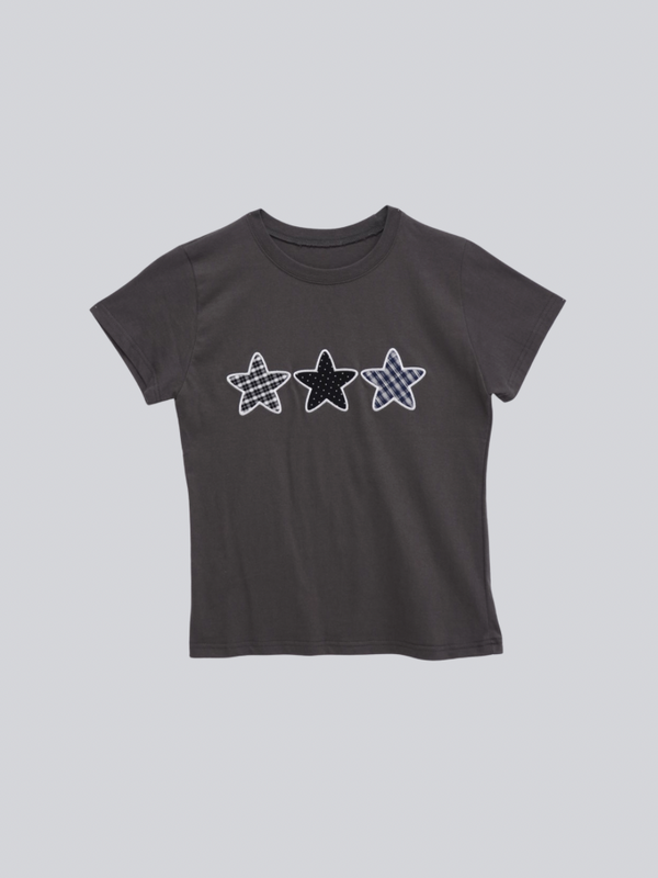 star patch tee