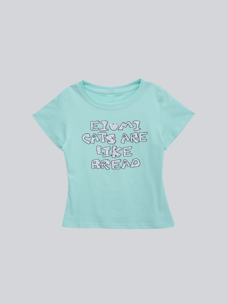 logo crop tee